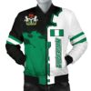 Nigeria Men's Bomber Jacket - Independence Day - BN15 Bomber Jacket