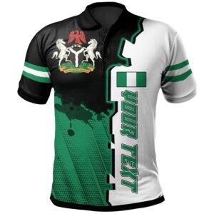 Nigeria Personalised Polo Shirt - Independence Day - BN15