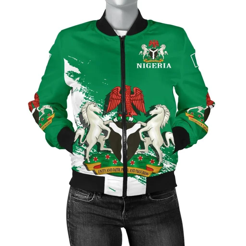 Nigeria Special Women's Bomber Jacket A7 Bomber Jacket Nigeria Special Women's Bomber Jacket A7 Bomber Jacket
