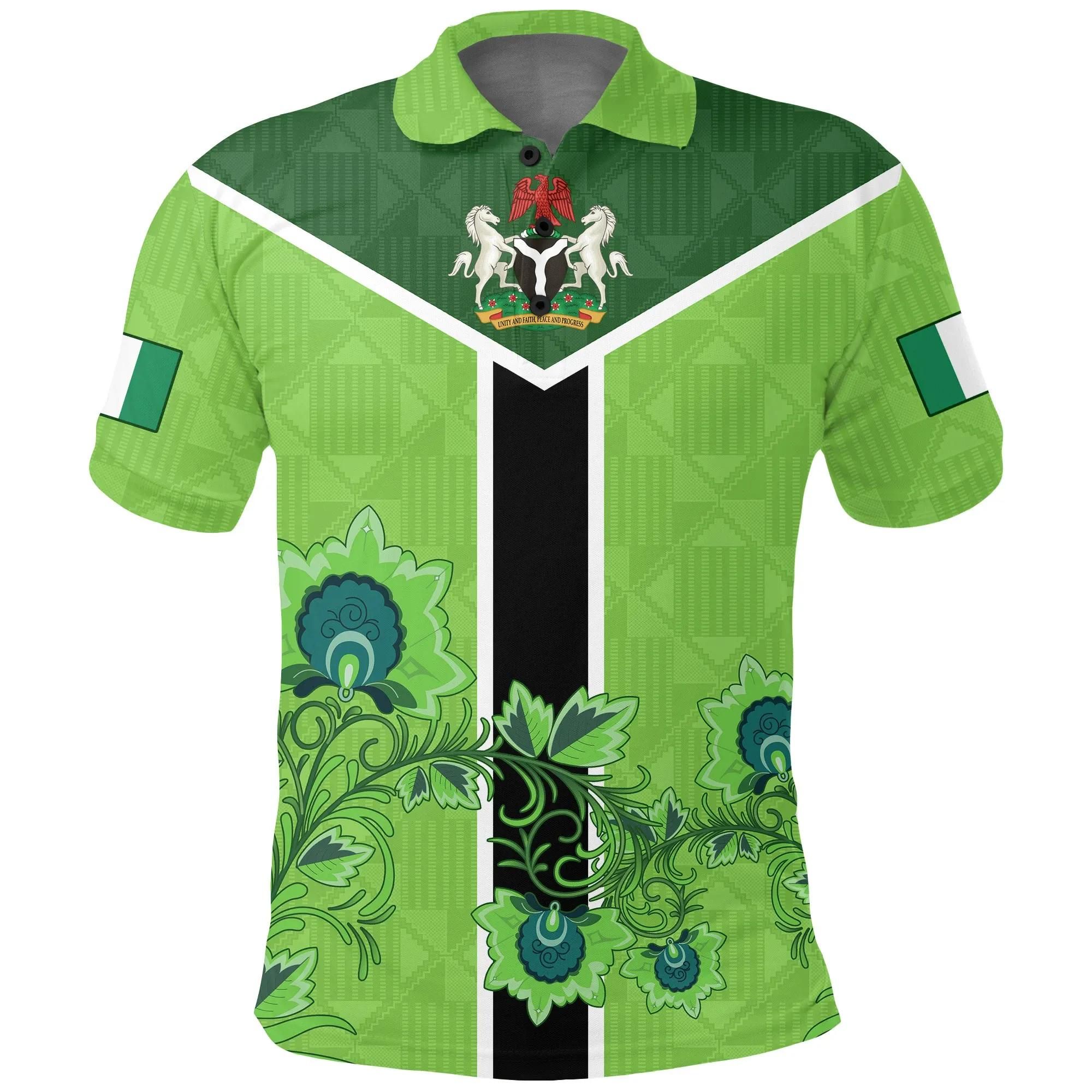 Nigeria is My Homeland Polo Shirt A7 Nigeria is My Homeland Polo Shirt A7