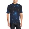 Night Sky Pattern Print Design A02 Men Polo Shirt