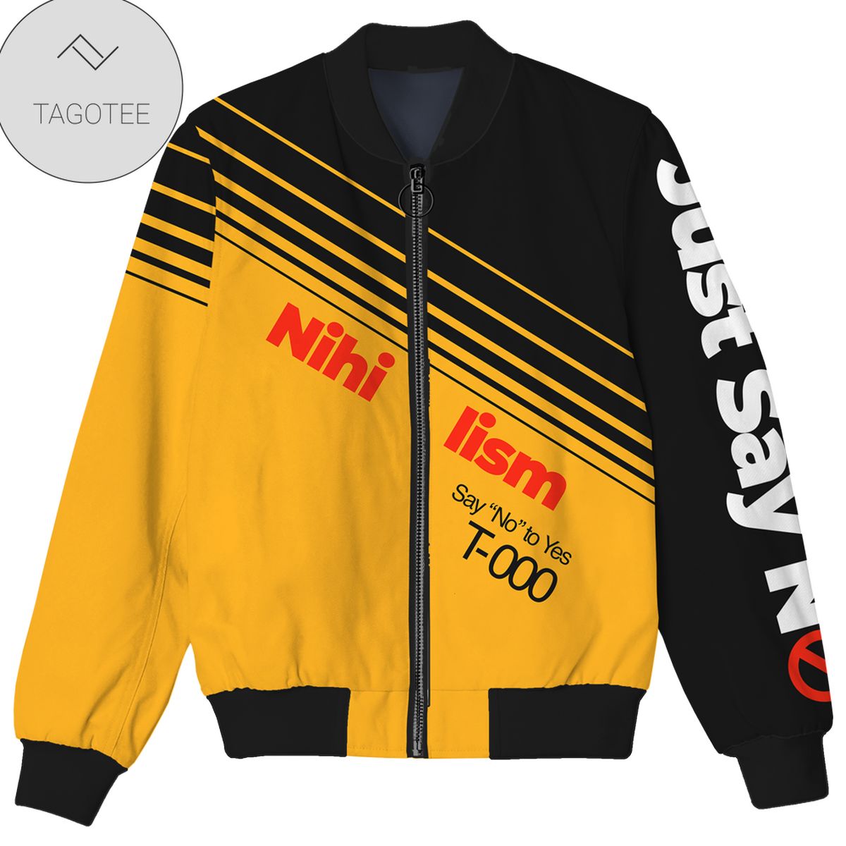 Nihilism 3D Bomber Jacket Nihilism 3D Bomber Jacket