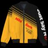 Nihilism Just Say No 3D Bomber Jacket