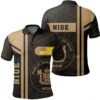 Niue Gold Polo Shirt- Boba Style - AH - J14
