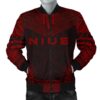 Niue Polynesian Chief Men's Bomber Jacket - Red Version - Bn10 Bomber Jacket