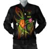 Niue Polynesian Men's Bomber Jacket - Legend of Niue (Reggae) - BN15 Bomber Jacket