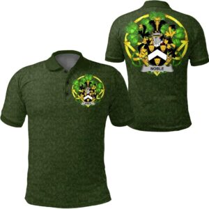 Noble Ireland Polo Shirt - Celtic Shamrock - Irish Family Crest A7