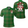 Noonan or O'Noonan Ireland Polo Shirt - Irish National Tartan A7
