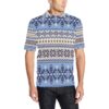 Nordic Pattern Print Design A03 Men Polo Shirt