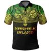Norfolk Island (Reggae) Polo Shirt Polynesian A15