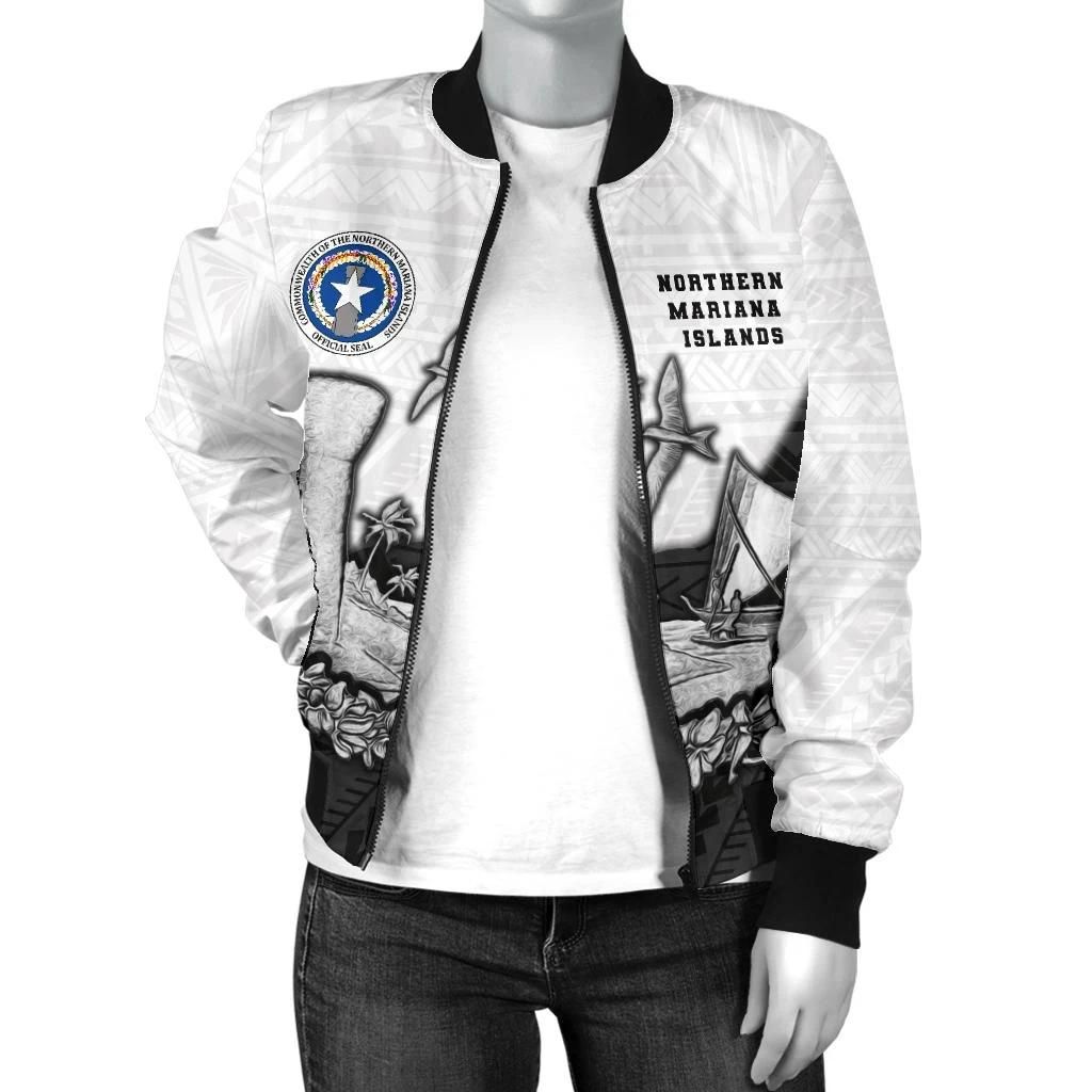 Northern-Mariana-Islands-Women-Bomber-Jacket-Latte-Stone-K4-Bomber-Jacket-2