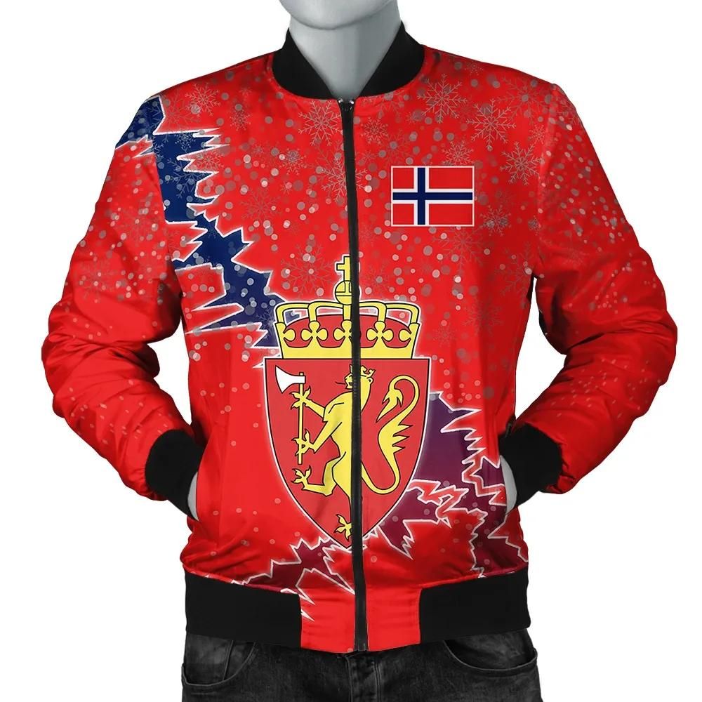 Norway Christmas Coat Of Arms Men Bomber Jacket X Style J78 Bomber Jacket Norway Christmas Coat Of Arms Men Bomber Jacket X Style J78 Bomber Jacket