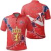 Norway Christmas Coat Of Arms Polo Shirt X Style J78