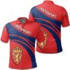 Norway Coat Of Arms Polo Shirt Cricket Style J5W
