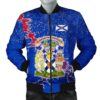 Nova Scotia Christmas Coat Of Arms Men Bomber Jacket  X Style J78 Bomber Jacket