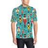 Nutcracker Pattern Print Design A03 Men Polo Shirt