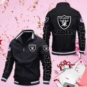 Oakland Raiders 3D Bomber Jacket