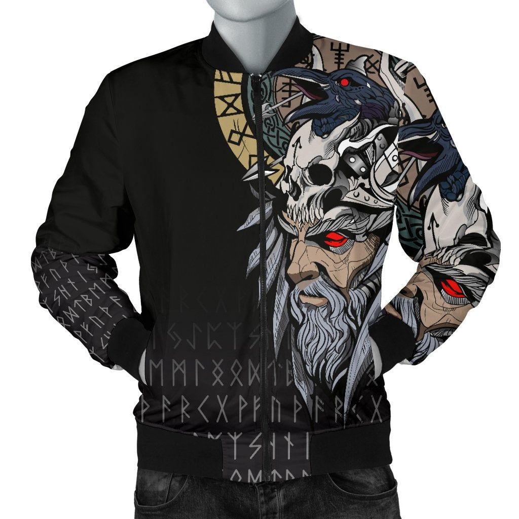 Odin Raven Men's Bomber Jacket A27 Bomber Jacket Odin Raven Men's Bomber Jacket A27 Bomber Jacket