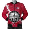 Ohio Christmas Coat Of Arms Men Bomber Jacket  X Style J78 Bomber Jacket