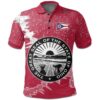 Ohio Christmas Coat Of Arms Polo Shirt X Style J78