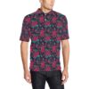 Old School Tattoo Print Men Polo Shirt