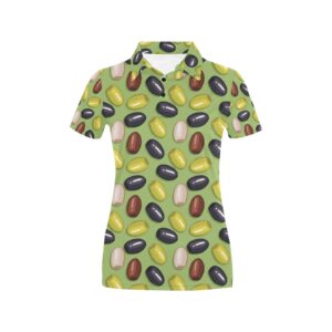 Olive Print Design Lks301 Women'S Polo Shirt