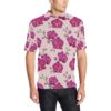 Orchid Pattern Print Design A02 Men Polo Shirt