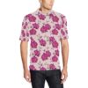 Orchid Purple Pattern Print Design Or04 Men Polo Shirt
