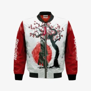 Orochimaru Akatsuki Bomber Jacket Custom Ninja Under The Sun Anime Cosplay Costumes Bomber Jacket