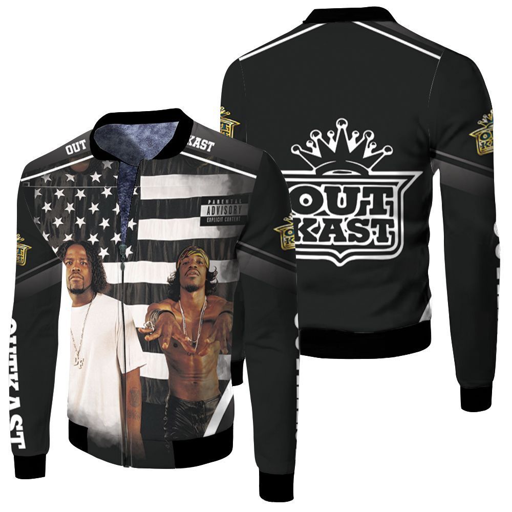 Oukast Stankonia Flag Bomber Jacket Oukast Stankonia Flag Bomber Jacket