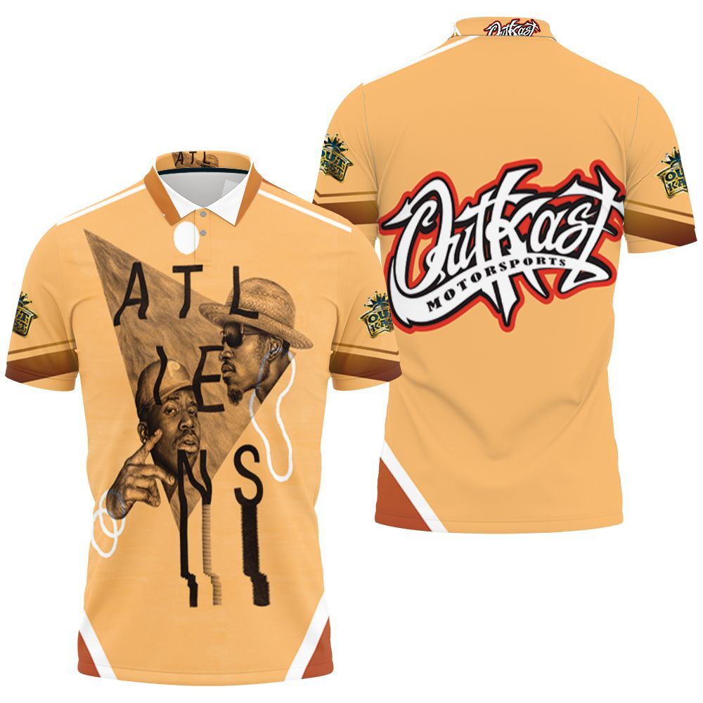 Outkast Atliens Polo Shirt Outkast Atliens Polo Shirt