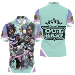 Outkast In Wonderland Graffiti Polo Shirt Hoodie 3D Sweater