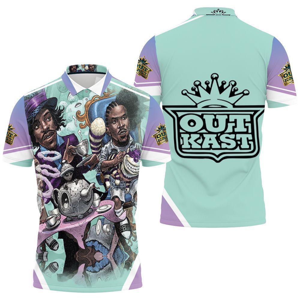 Outkast In Wonderland Graffiti Polo Shirt Hoodie 3D Sweater Outkast In Wonderland Graffiti Polo Shirt Hoodie 3D Sweater