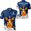 Outram Scottish Family Crest Scotland Special Polo Shirt - Golf Shirt A7
