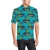 Pacific Island Pattern Print Design A01 Men Polo Shirt