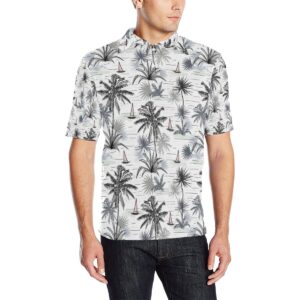 Pacific Island Pattern Print Design A04 Men Polo Shirt
