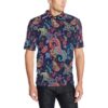 Paisley Boho Pattern Print Design A06 Men Polo Shirt