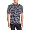 Paisley Pattern Print Design A05 Men Polo Shirt