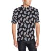 Paisley Pink Design Mandala Print Men Polo Shirt
