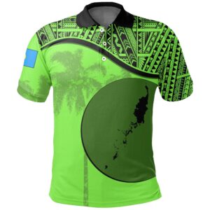 Palau Green Polo Shirt A02