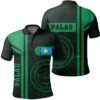 Palau Green Polo Shirt- Boba Style - AH - J14