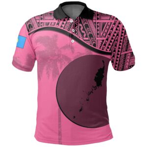 Palau Pink Polo Shirt A02