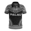 Palau Polo Shirt - Polynesian Chief Black Version - BN10