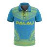 Palau Polo Shirt - Polynesian Chief Flag Version - BN10