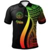 Palau Polo Shirt Reggae - Polynesian Tentacle Tribal Pattern - BN11