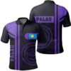 Palau Purple Polo Shirt- Boba Style - AH - J14