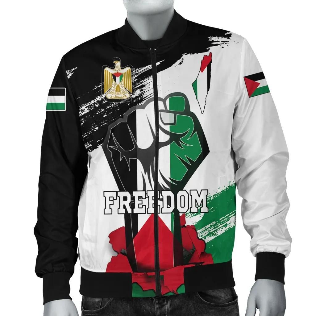 Palestine Freedom Bomber Jacket Flag and Map A27 Bomber Jacket Palestine Freedom Bomber Jacket Flag and Map A27 Bomber Jacket