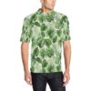 Palm Leaf Pattern Print Design A01 Men Polo Shirt