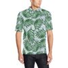 Palm Leaves Pattern Print Design Pl06 Men Polo Shirt