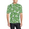 Palm Leaves Pattern Print Design Pl08 Men Polo Shirt